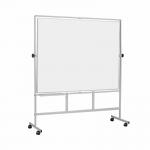 Bi-Office Revolver Double Sided Magnetic Whiteboard Enamel Aluminium Frame 1500x1200mm - QR3403 15898SP