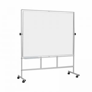 Bi-Office Revolver Double Sided Magnetic Whiteboard Enamel Aluminium