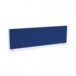 Impulse Straight Screen W1400 x D25 x H400mm Blue With White Frame - I004623 15903DY