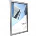 Photo Album Co PosterPhoto Snap Frame A3 Aluminium Frame Plastic Front Silver - PAPFA3B 15908PA