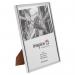 Photo Album Co CertificatePhoto Frame A4 Plastic Frame Plastic Front Silver - A4MARSIL-NG 16006PA