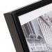 Photo Album Co CertificatePhoto Frame A4 Aluminium Frame Plastic Front Black - PAAFA4BBLK 16104PA