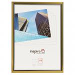 Photo Album Co Inspire For Business CertificatePhoto Frame A4 Plastic Frame Plastic Front Gold - EASA4GDP 16132PA