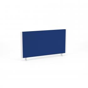 Impulse Straight Screen W800 x D25 x H400mm Blue With White Frame - I004617 16309DY