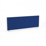 Impulse Straight Screen W1200 x D25 x H400mm Blue With White Frame - I004621 16337DY