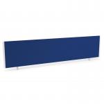 Impulse Straight Screen W1800 x D25 x H400mm Blue With White Frame - I004627 16351DY