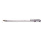 Pentel Superb Ballpoint Pen 0.7mm Tip 0.25mm Line Black (Pack 12) BK77-A 16636PE
