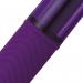 Pentel Energel X Gel Retractable Gel Rollerball Pen 0.7mm Tip 0.35mm Line Violet (Pack 12) - BL107-VX 16692PE