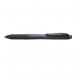 Pentel Energel X Gel Retractable Gel Rollerball Pen 1.0mm Tip 0.5mm Line Black (Pack 12) - BL110-AX 16699PE