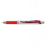 Pentel Energel XM Retractable Gel Rollerball Pen 0.7mm Tip 0.35mm Line Red (Pack 12) - BL77-BO 16769PE