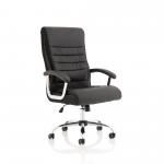 Dallas High Back Leather Executive Office Chair With Arms Black - EX000240 16785DY