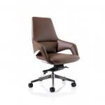 Olive High Back Executive PU Vegan Leather Office Chair Brown - EX000260 16799DY