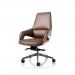 Olive High Back Executive PU Vegan Leather Office Chair Brown - EX000260 16799DY