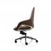 Olive High Back Executive PU Vegan Leather Office Chair Brown - EX000260 16799DY