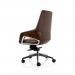 Olive High Back Executive PU Vegan Leather Office Chair Brown - EX000260 16799DY