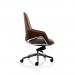 Olive High Back Executive PU Vegan Leather Office Chair Brown - EX000260 16799DY