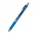 Pentel Energel XM Retractable Gel Rollerball Pen 0.5mm Tip 0.25mm Line Blue (Pack 12) - BLN75-C 16818PE