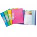 Pentel Recycology A4 Vivid Display Book 30 Pocket Assorted Colours (Pack 5) - DCF343MIX 16930PE