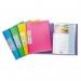 Pentel Recycology A4 Vivid Display Book 30 Pocket Assorted Colours (Pack 5) - DCF343MIX 16930PE