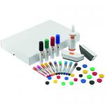 Nobo Whiteboard Accessory Kit Includes Whiteboard Pens Erasers Magnets and Cleaning Spray Move and Meet Collaboration System 1915566 17049AC