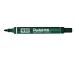 Pentel N50 Permanent Marker Bullet Tip 2.2mm Line Green (Pack 12) - N50-D 17049PE