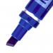 Pentel N60 Permanent Marker Chisel Tip 3.9-5.7mm Line Blue (Pack 12) - N60-C 17070PE