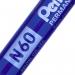 Pentel N60 Permanent Marker Chisel Tip 3.9-5.7mm Line Blue (Pack 12) - N60-C 17070PE