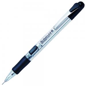 Pentel Techniclick Mechanical Pencil HB 0.5mm Lead BlackTransparent