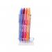 Pilot Set2Go FriXion Erasable Gel Rollerball Pen 0.7mm Tip 0.35mm Line Sky BluePurpleCoral PinkApricot (Pack 4) - 3131910551584 17133PT