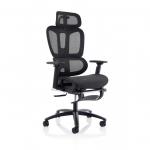 Horizon Executive Mesh Office Chair With Height Adjustable Arms Black - OP000319 - 17135DY