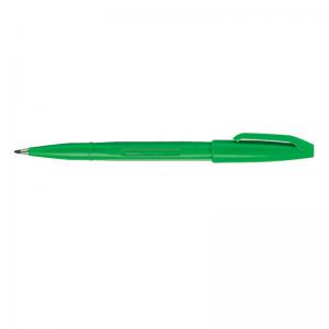 Pentel Original Sign Pen S520 Fibre Tip Pen 2mm Tip 1mm Line Green