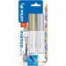 Pilot Pintor Broad Chisel Tip Paint Marker 8mm Gold and Silver Colours (Pack 2) 3131910536819 17168PT
