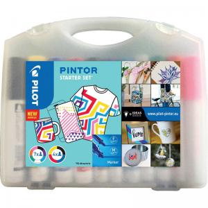 Pilot Pintor FineMedium Bullet Tip Paint Marker Starter Set Assorted