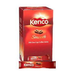 Kenco Really Smooth Freeze Dried Instant Coffee Sticks 1.8g Pack 200 -