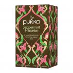 Pukka Tea Peppermint & Licorice Teas Envelopes (Pack 20) - 5060229011107 17312NT