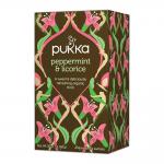 Pukka Tea Peppermint & Licorice Teas Envelopes (Pack 20) 5060229011107 17312NT