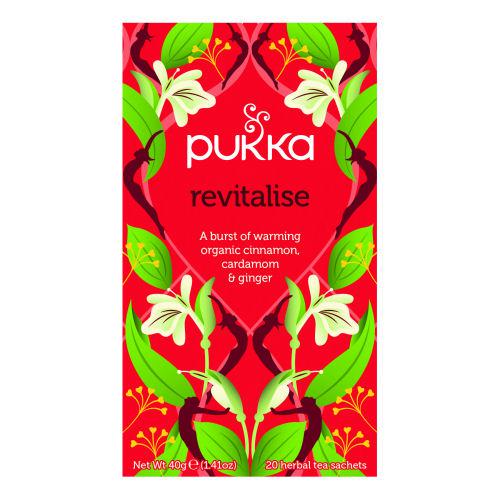 Pukka Tea Revitalise Tea EXR17319NT Fruit And Herbal Tea