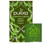 Pukka Tea Supreme Matcha Green Envelopes (Pack 20) 5060229012005 17326NT