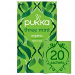 Pukka Tea Three Mint Tea Envelopes (Pack 20) - 5065000523138 17333NT