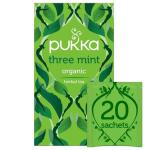 Pukka Tea Three Mint Tea Envelopes (Pack 20) 5065000523138 17333NT