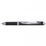 Pentel EnerGel XM Retractable Permanent Ink Gel Rollerball Pen 0.7mm Tip 0.35mm Line Black (Pack 12) - BLP77-AX 17343PE
