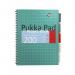 Pukka Pad Metallic Project Book A4 Wirebound 200 Pages Polypropylene Cover (Pack 3) 8521-MET 17347PK