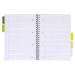 Pukka Recycled Project Book A4 Wirebound 200 Pages Recycled Card Cover (Pack 3) 6050-REC 17354PK