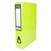 Pukka Brights Box File Foolscap Gloss Laminated Paper Board 75mm Spine Light Green (Pack 10) BR-7776 17403PK