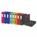 Pukka Brights Box File Foolscap Gloss Laminated Paper Board 75mm Spine Orange (Pack 10) BR-7775 17410PK
