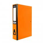 Pukka Brights Box File Foolscap Gloss Laminated Paper Board 75mm Spine Orange (Pack 10) BR-7775 17410PK