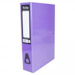 Pukka Brights Box File Foolscap Gloss Laminated Paper Board 75mm Spine Purple (Pack 10) BR-7778 17424PK