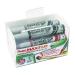 Pentel Whiteboard Marker and Eraser Set Bullet Tip 3mm Line Assorted Colours (Pack 4) - MWL5M/MAG/4-M 17434PE