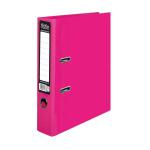 Pukka Brights Lever Arch File Laminated Paper on Board A4 70mm Spine Width Pink (Pack 10) BR-7764 17445PK