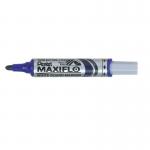 Pentel Maxiflo Whiteboard Marker Bullet Tip 3mm Line Blue (Pack 12) - MWL5M-CO 17455PE